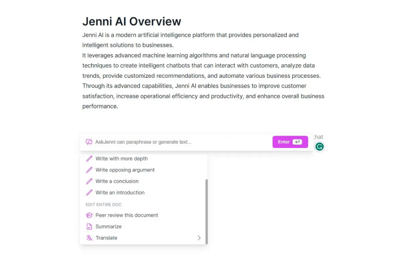 如何使用Jenni AI